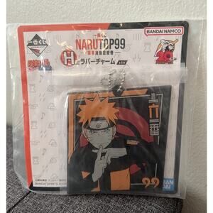 Naruto Uzumaki Narutop99 Ichiban Kuji Rubber Charm Brand New US Seller